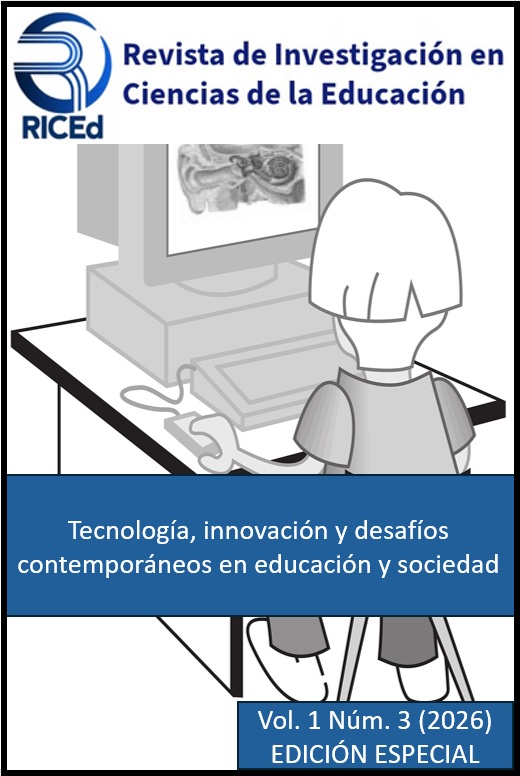 					Ver Vol. 1 Núm. 3 (2026): Edición Especial: Tecnología, innovación y desafíos contemporáneos en educación y sociedad
				